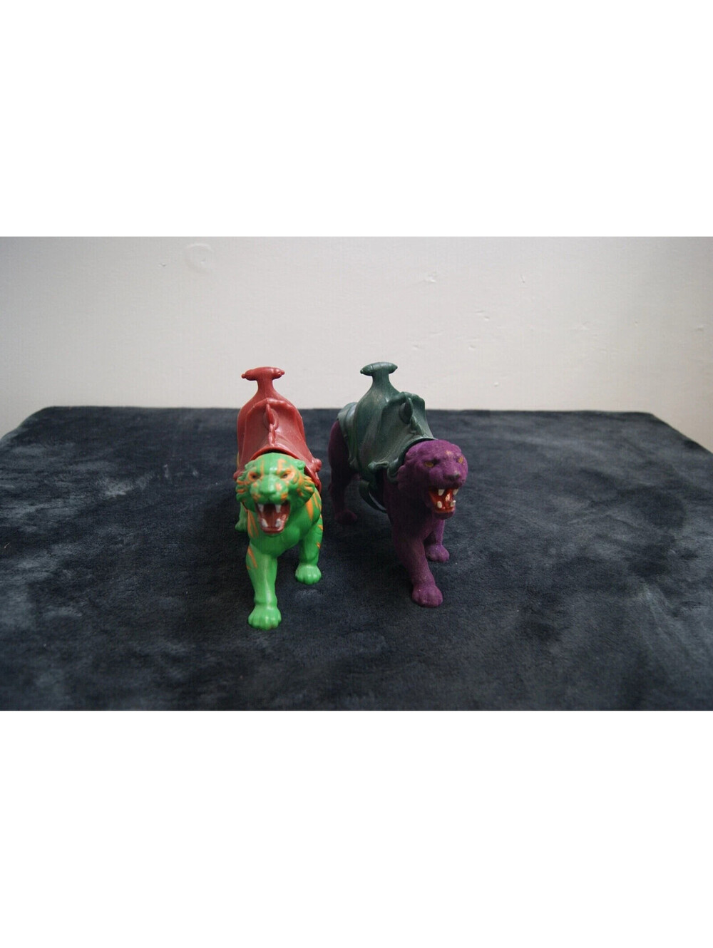 BATTLECAT & PANTHOR Figures 1981 He-Man MOTU Masters Of The Universe vintage